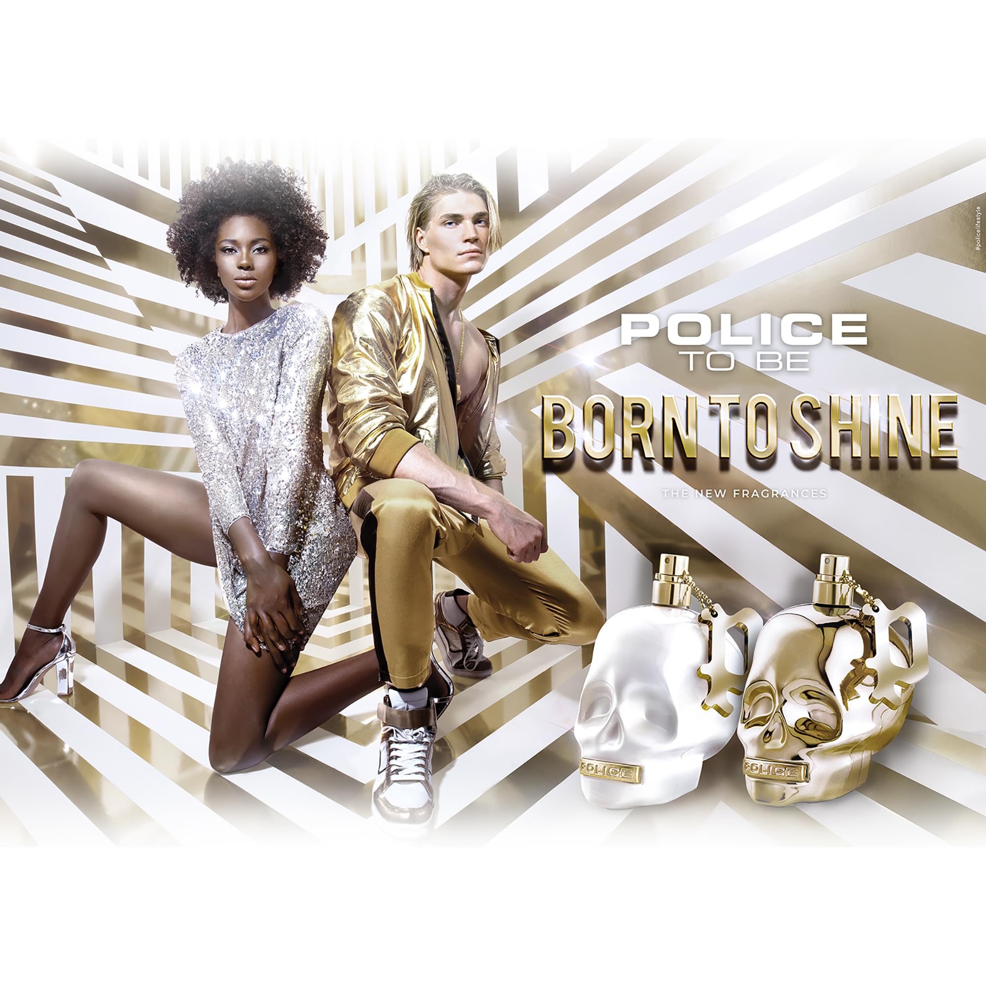 Amazon.com : Police To Be Born To Shine - 4.2 oz EDT Spray - Long